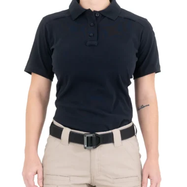 W cotton short sleeve polo