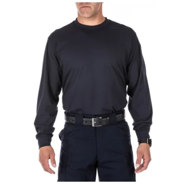 Cotton LS T with pen pocket
